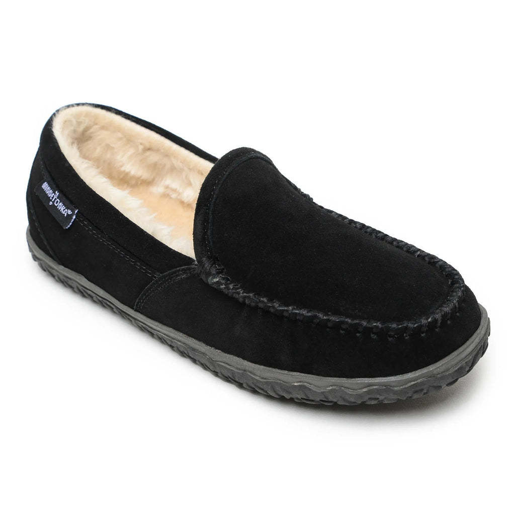 Minnetonka Tempe - Womens Slippers Black Regular