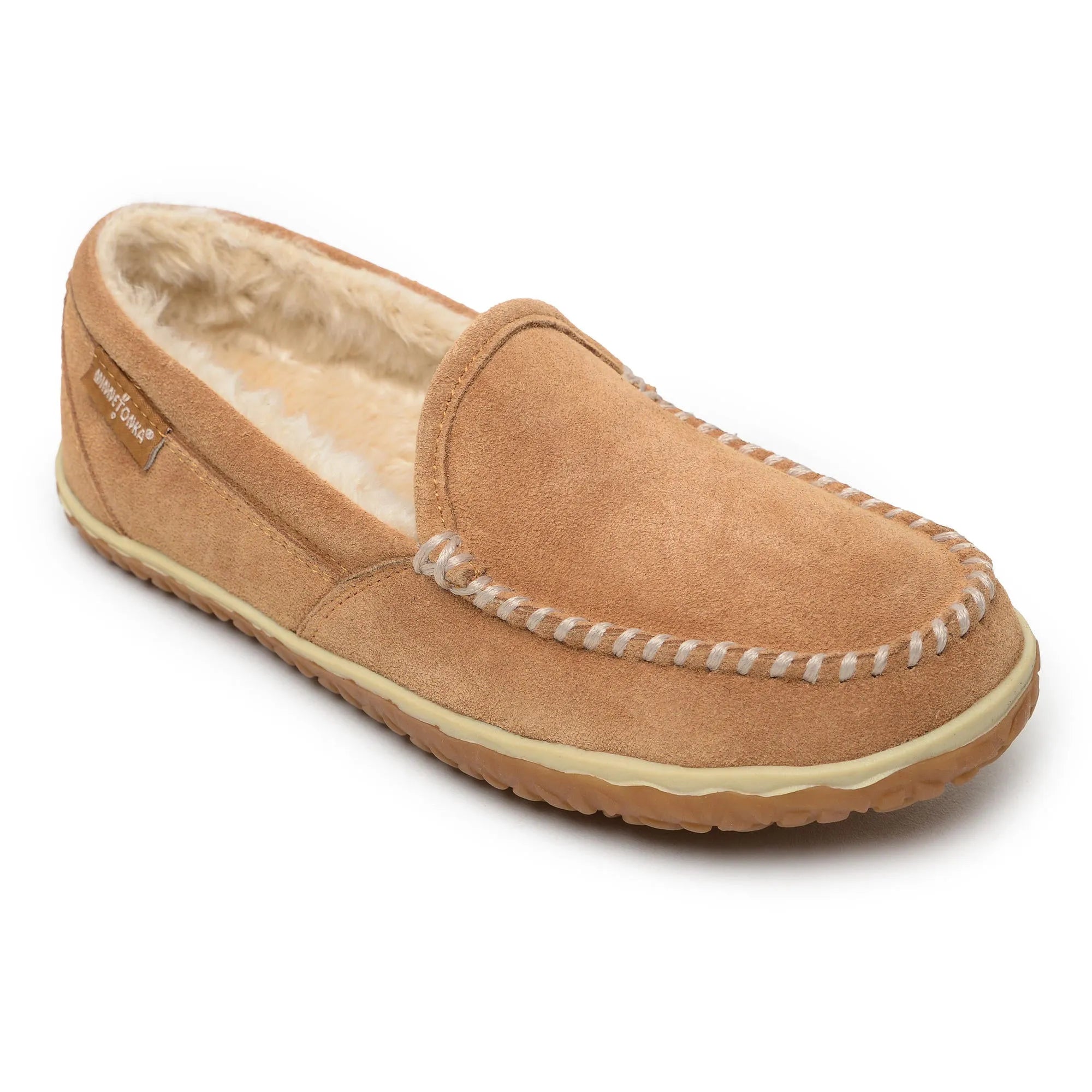 Minnetonka Tempe - Womens Slippers Cinnamon Regular