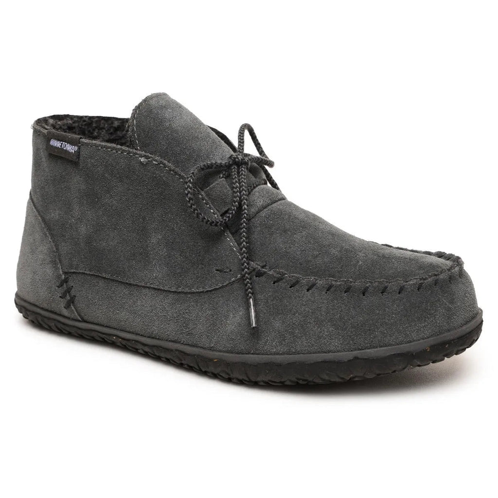 Minnetonka Torrey Boot - Mens Slippers Charcoal