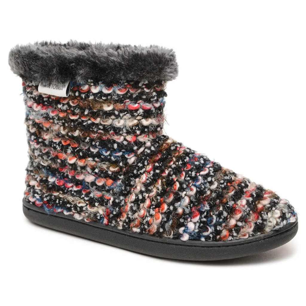 Minnetonka Betty Boot - Womens Slipper Black