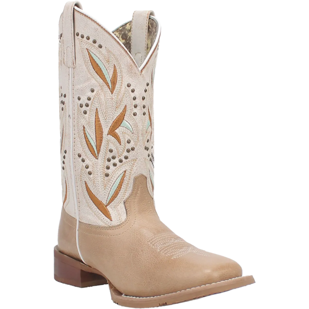 Laredo Lydia - Women's Leather Cowgirl Boot Sand Regular