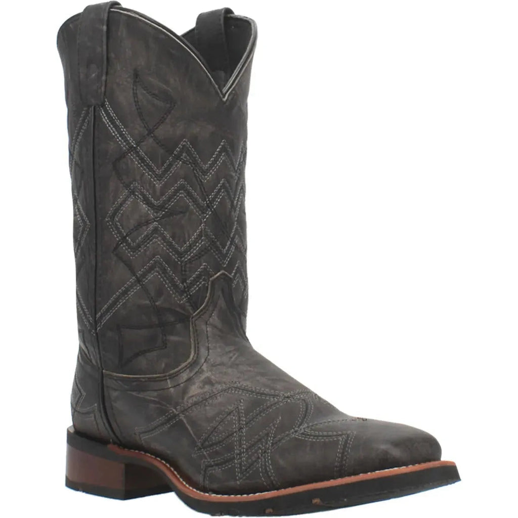 Laredo Axel - Men's Leather Cowboy Boot Black