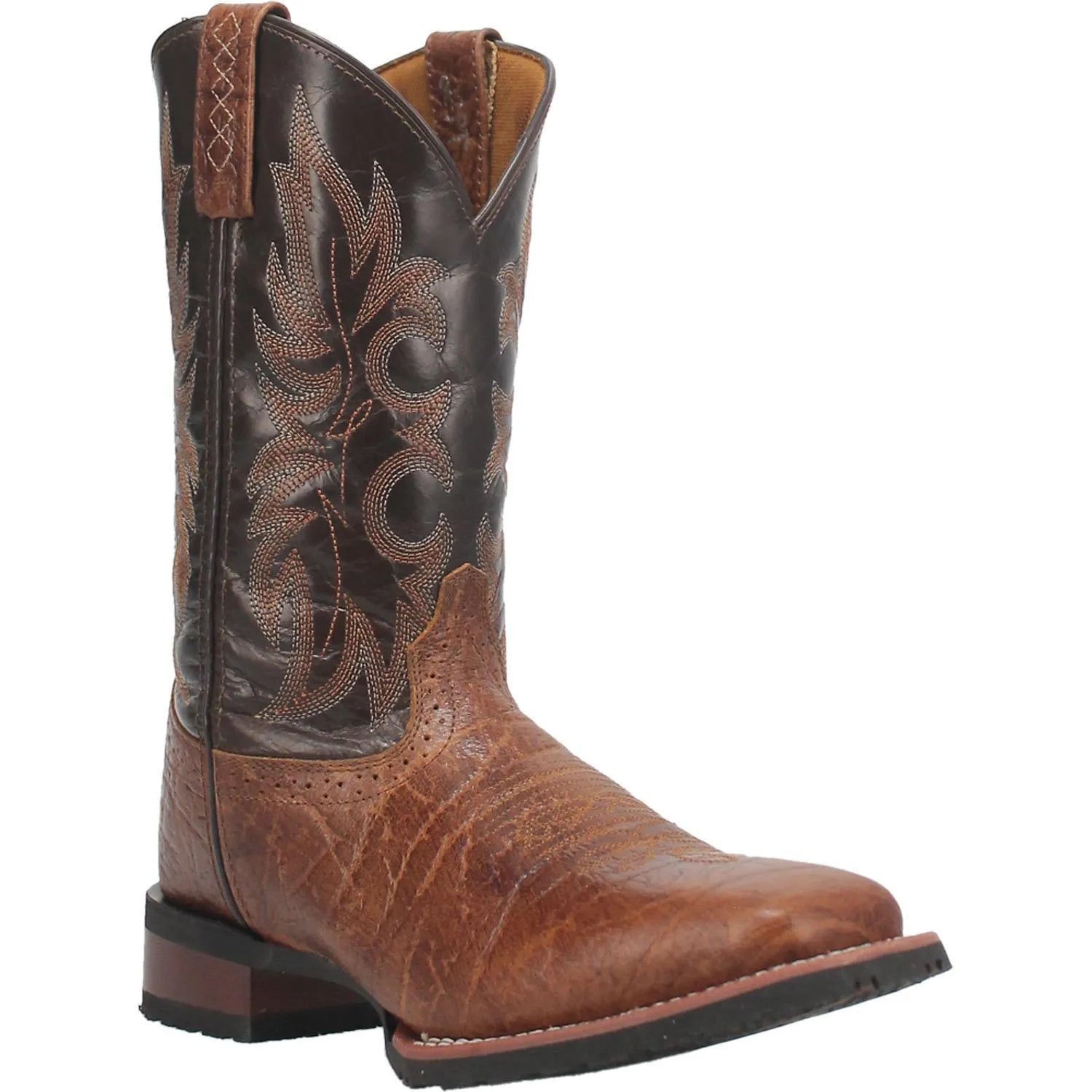 Laredo Broken Bow - Men's Leather Cowboy Boot Rust