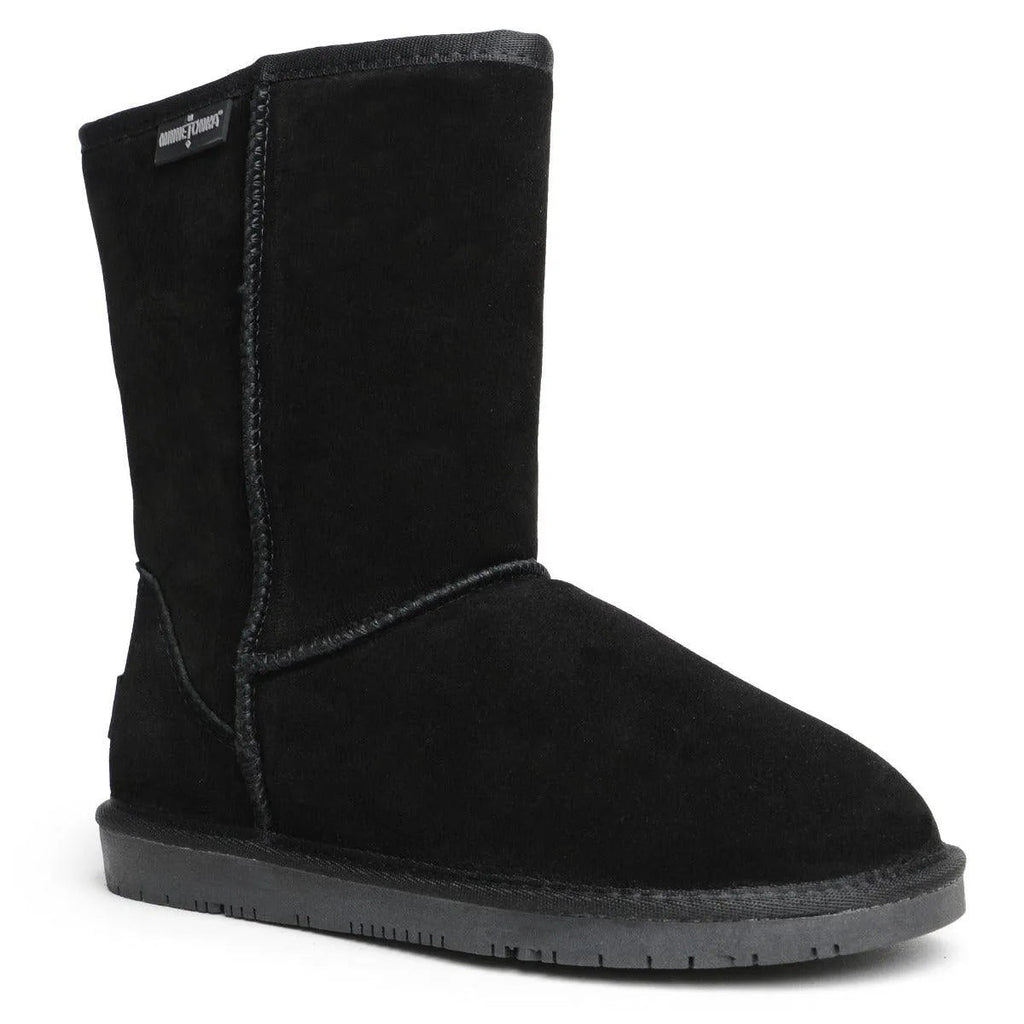 Minnetonka Olympia Short Boot - Womens Boots Black