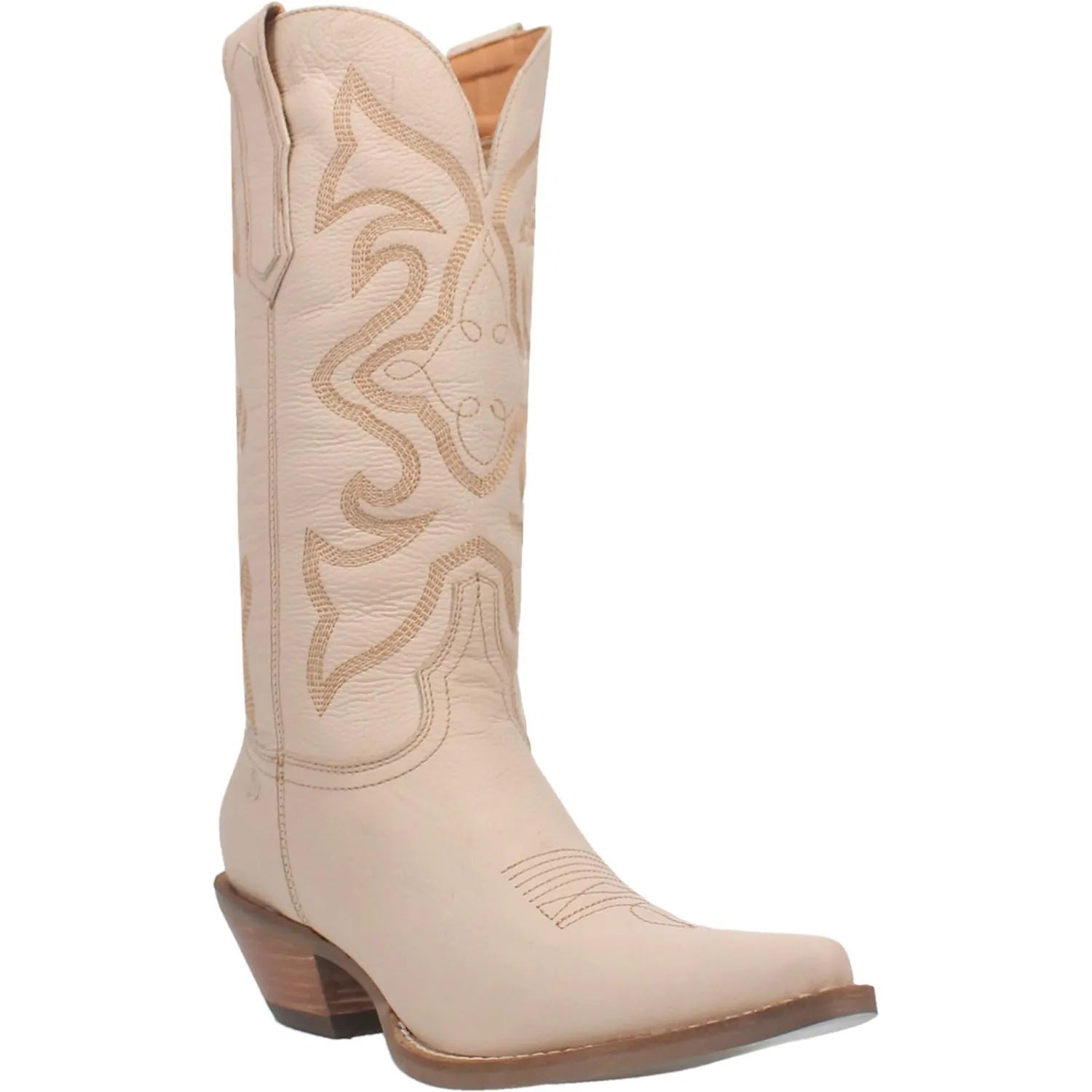 Dingo Out West (Leather) - Women's Cowgirl Boot Sand Regular