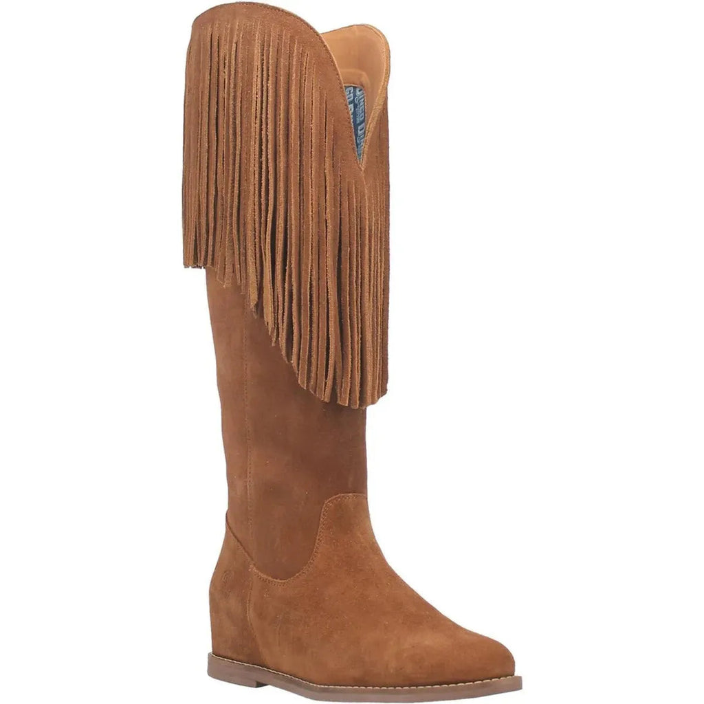 Dingo Hassie - Womens Cowgirl Boot Camel Regular