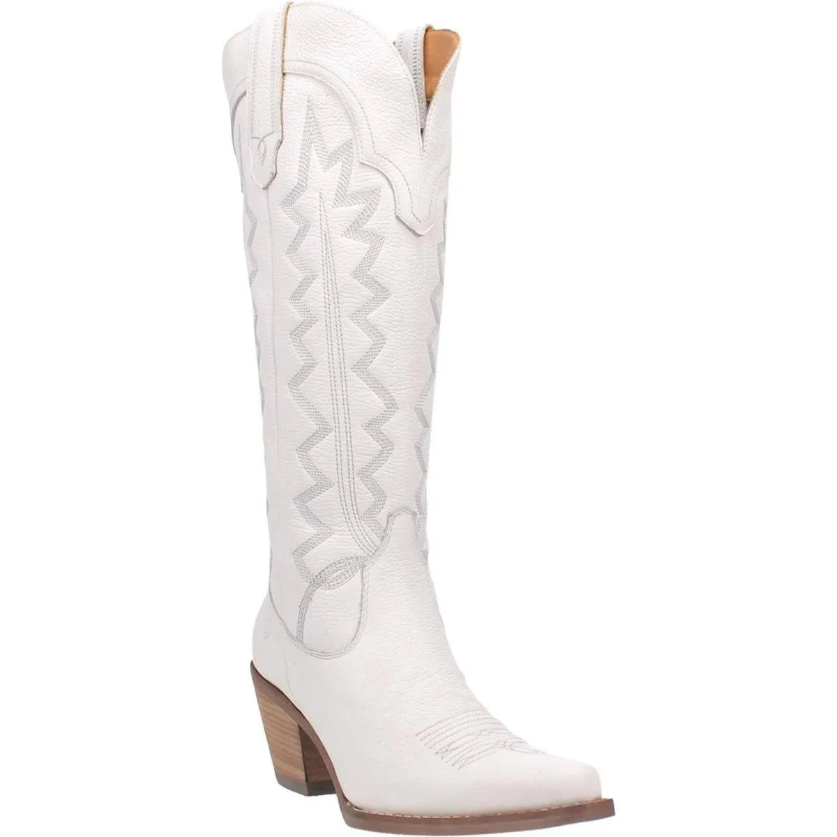 Dingo High Cotton - Womens Cowgirl Boot White Regular