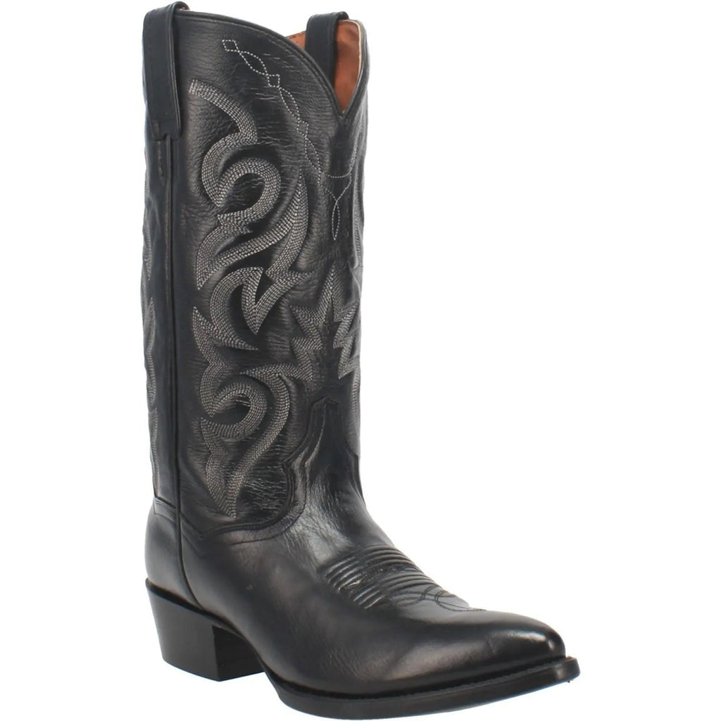 Dan Post Milwaukee Round Toe - Mens Cowboy Boots Black