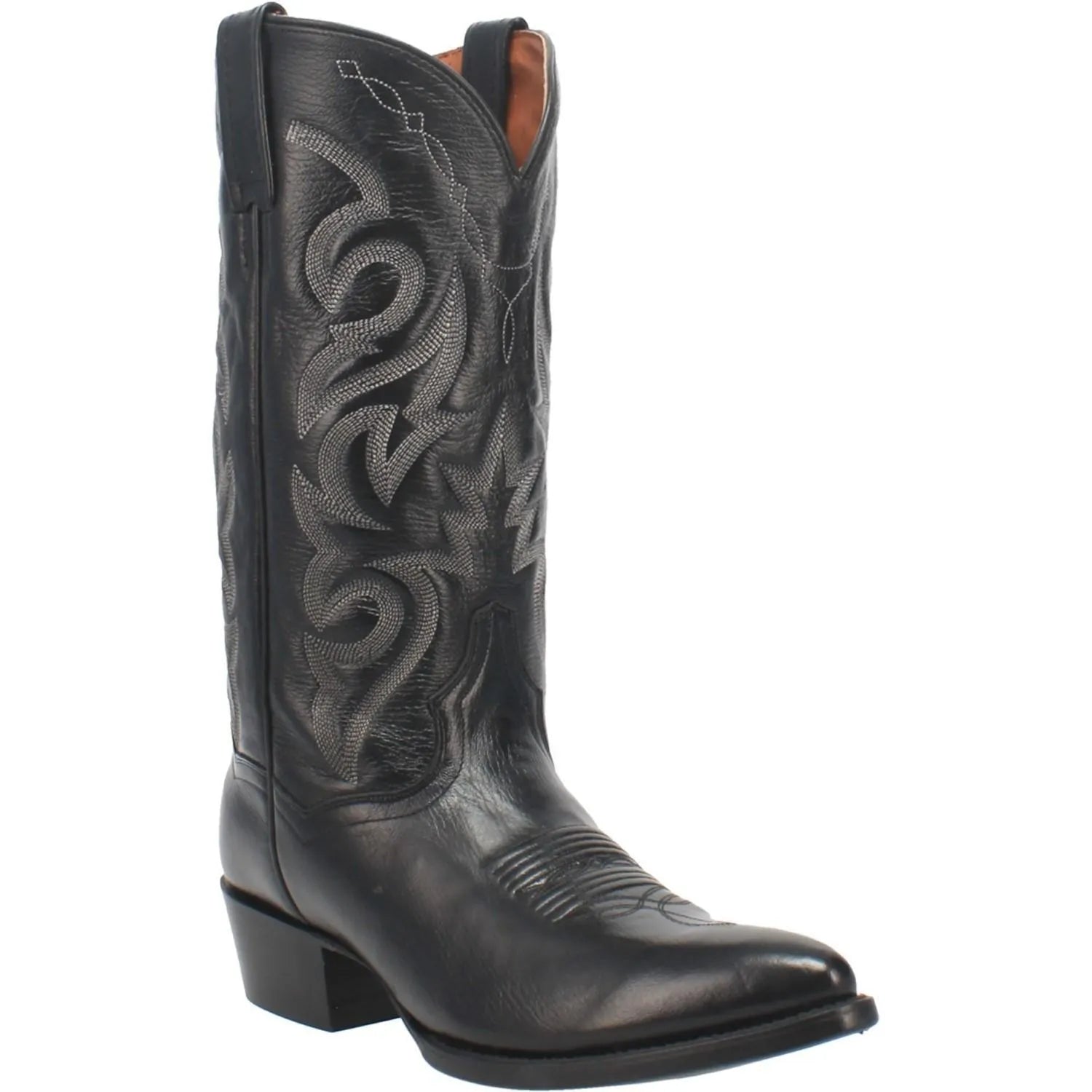 Dan Post Milwaukee Round Toe - Mens Cowboy Boots Black