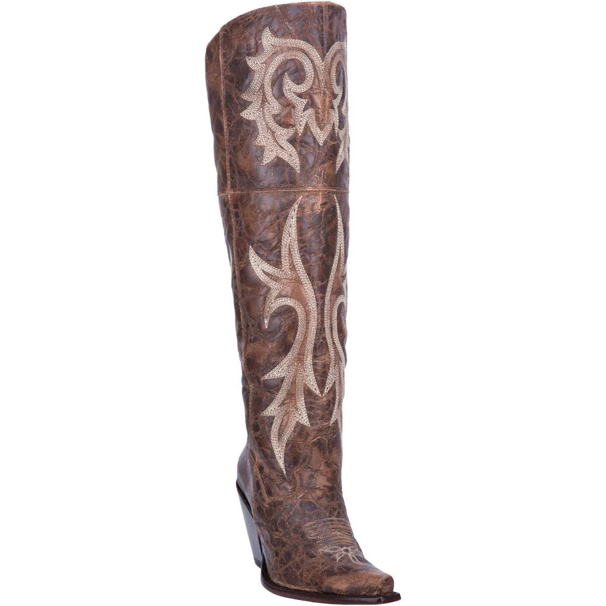 Dan Post Jilted - Womens Cowgirl Boots Brown