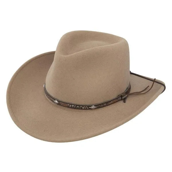 Stetson Mountain View - Soft Wool Felt Cowboy Hat Sand