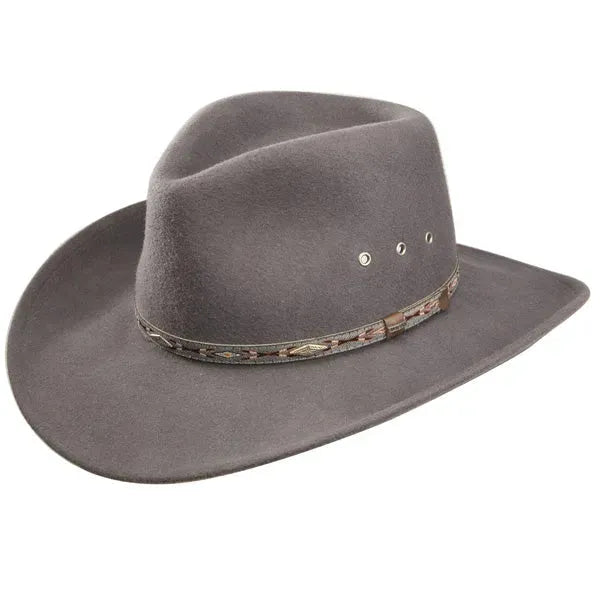 Stetson Elkhorn - Soft Wool Cowboy Hat Steel