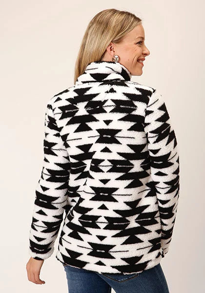 Roper 1820 Aztec (Black) - Women's Fleece Pullover