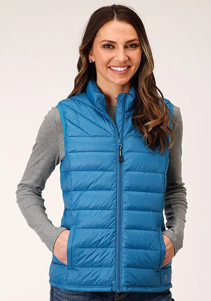 Roper 2165 Parachute (Blue) - Women's Nylon Vest Blue
