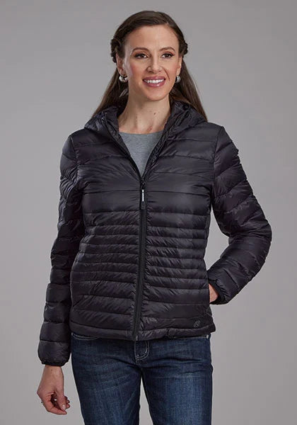 Roper 2165 Parachute (Black) - Women's Nylon Jacket Black