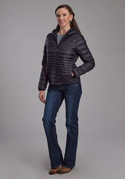 Roper 2165 Parachute (Black) - Women's Nylon Jacket