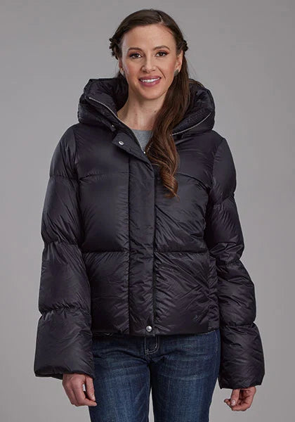 Roper 2165 Puffer (Black) - Women's Nylon Jacket Black