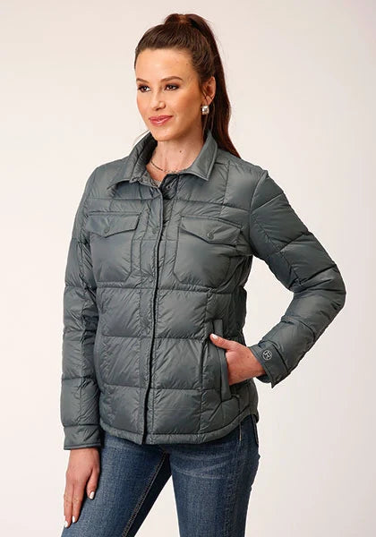 Roper 1744 Parachute (Sage) - Women's Nylon Jacket Sage