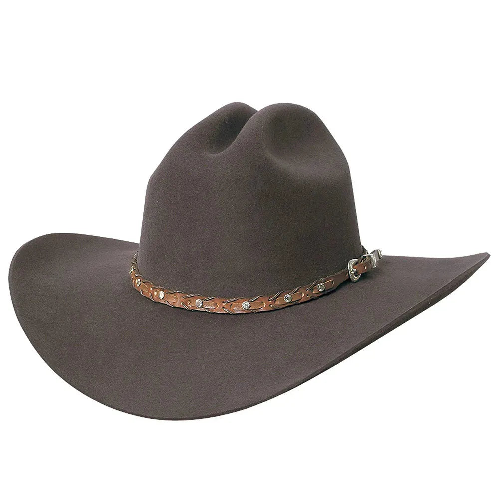 Bullhide Pistol Pete - (6x) Wool Felt Cowboy Hat Chocolate
