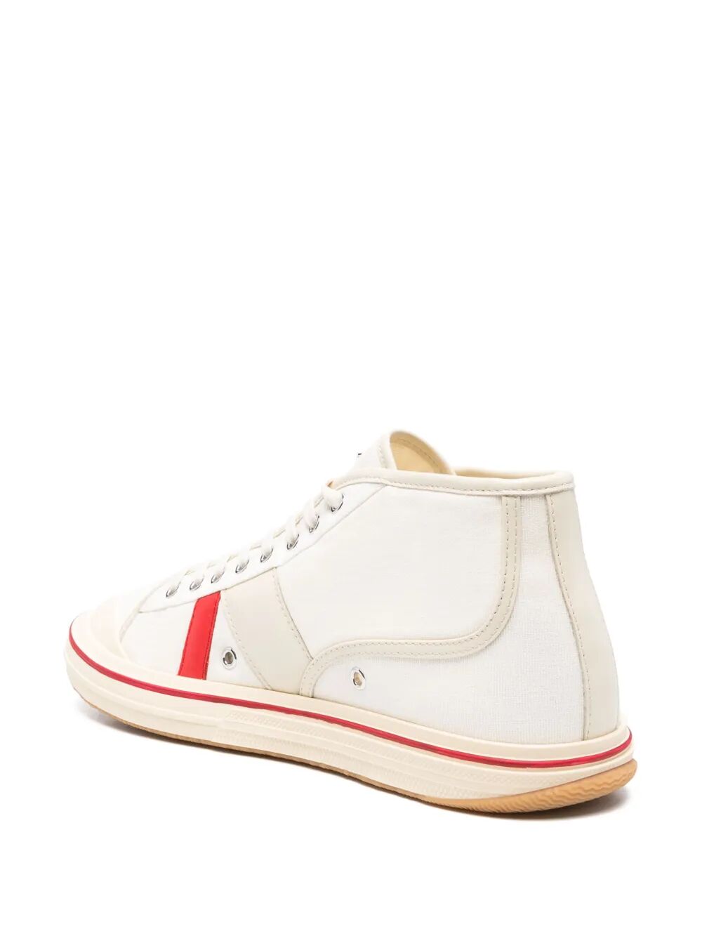 Bottega Veneta Men Eliot Mid-Top Canvas Sneakers