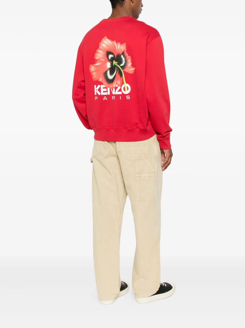 Kenzo Men Gots Archive Bouquet Print Crew-Neck Sweatshirt