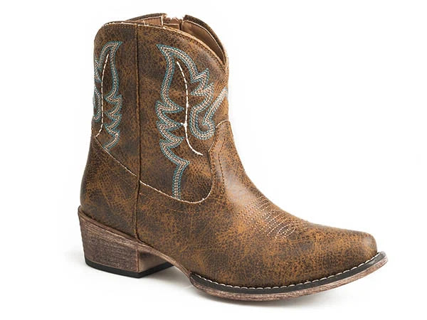 Roper Shay (Brown) - Women's Cowgirl Boot Brown Regular
