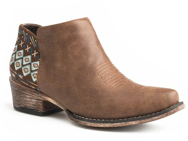 Roper Sedona (Brown) - Women's Cowgirl Boot Brown Regular