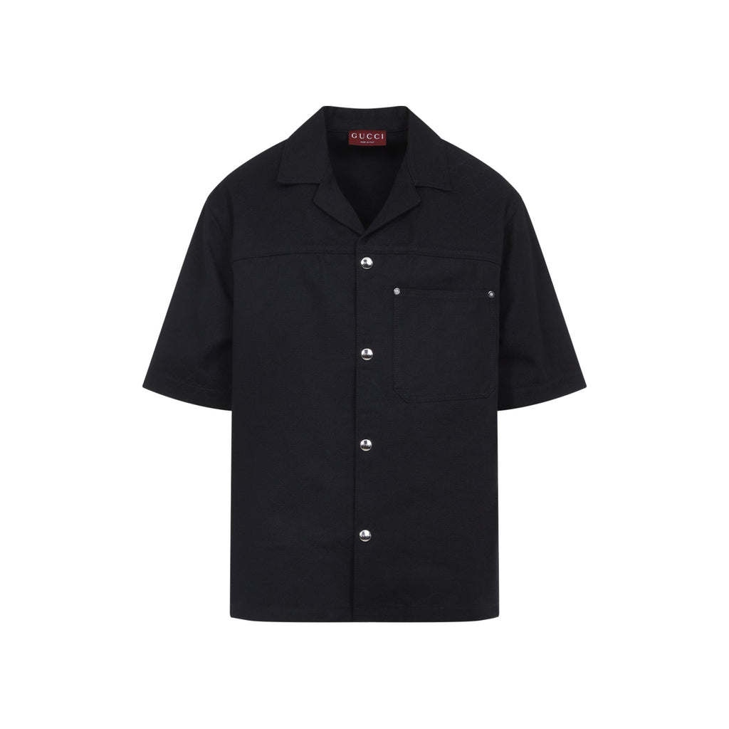 Gucci Gg Jacquard Shirt Men