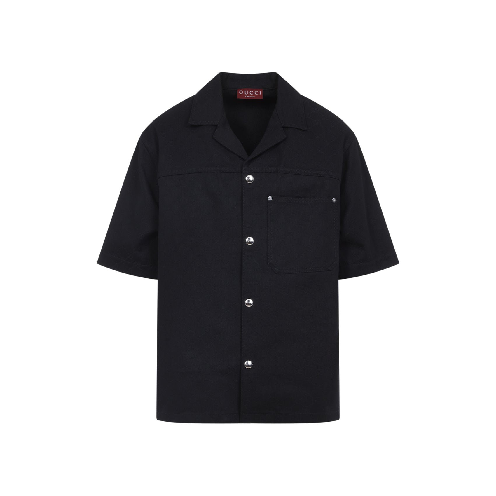 Gucci Gg Jacquard Shirt Men