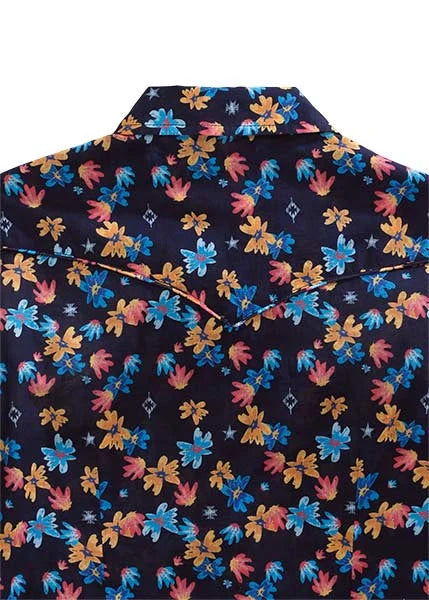 Tin Haul 1425 Firefly Floral (Black) - Women's Western Shirt