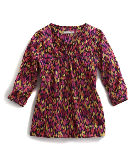 Tin Haul 9495 Confetti Camo (Pink) - Women's Western Blouse Pink