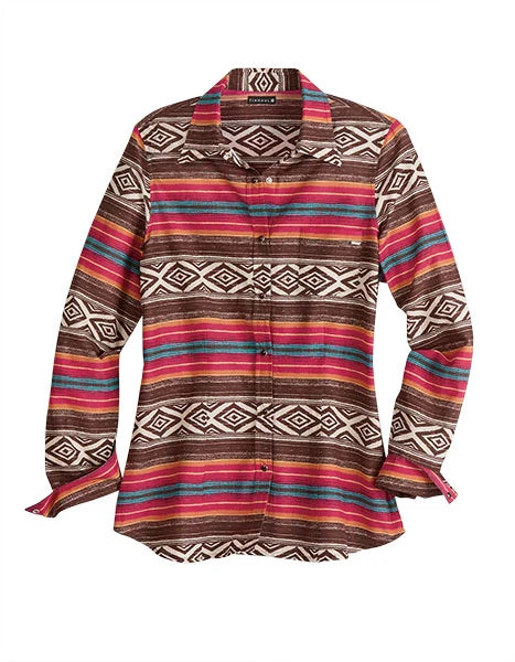 Tin Haul 2184 Aztec Blanket (Multi) - Women's Western Shirt Multi
