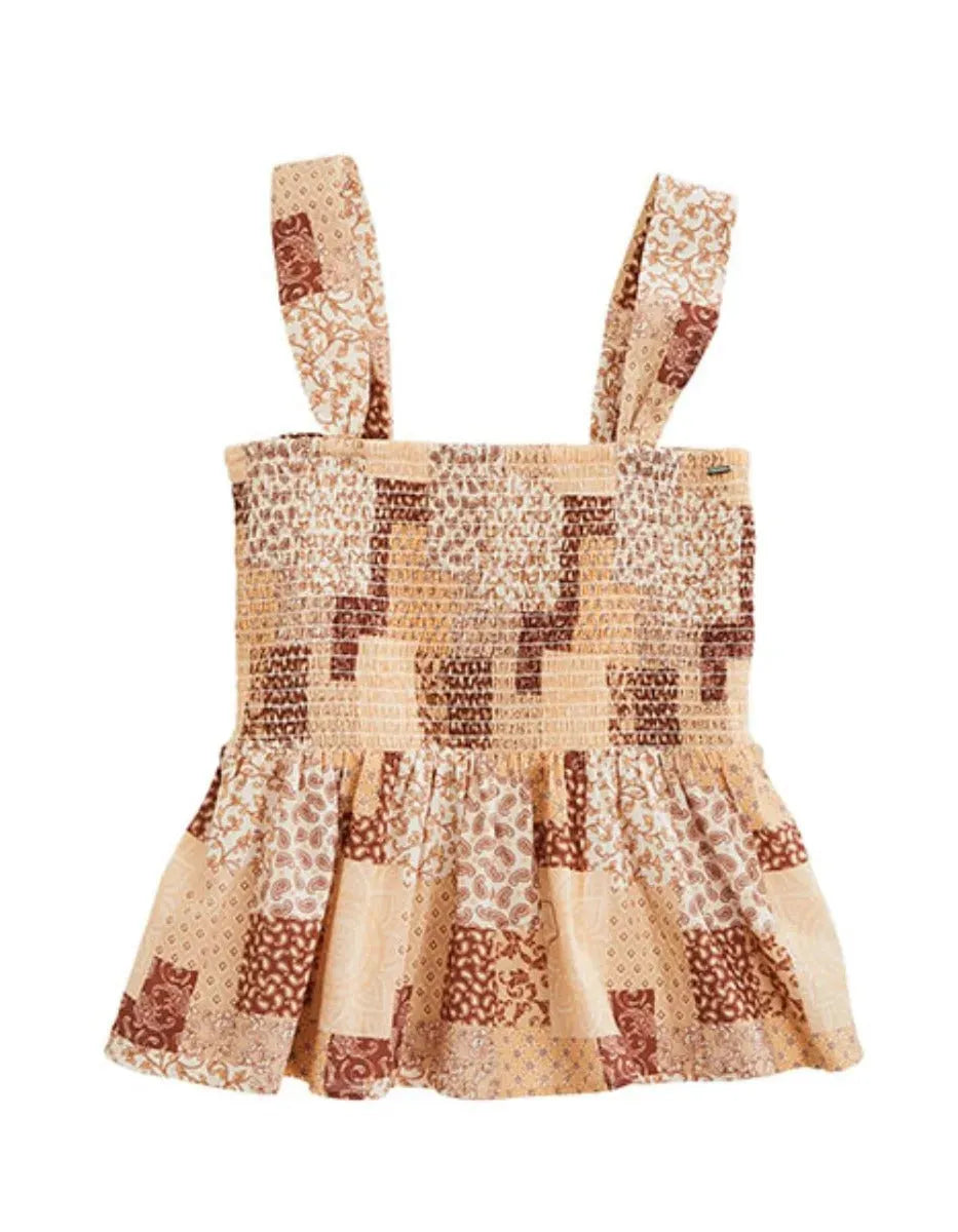 Tin Haul Sunrise Serenity (Brown) - Women's Tank Top Brown