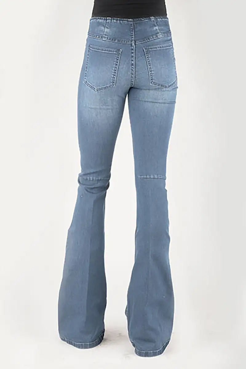 Tin Haul 825 Harlow Fit Skinny Flare ( Denim Light Wash )- Women's Jeans