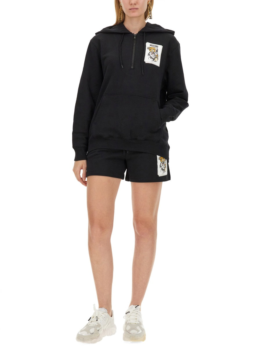 Moschino Women Sweatshirt With Logo Print