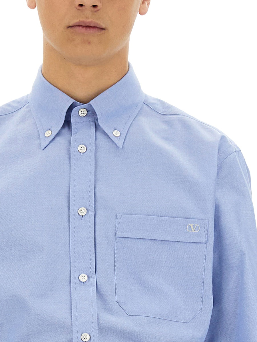 Valentino Men "Vlogo Signature" Shirt