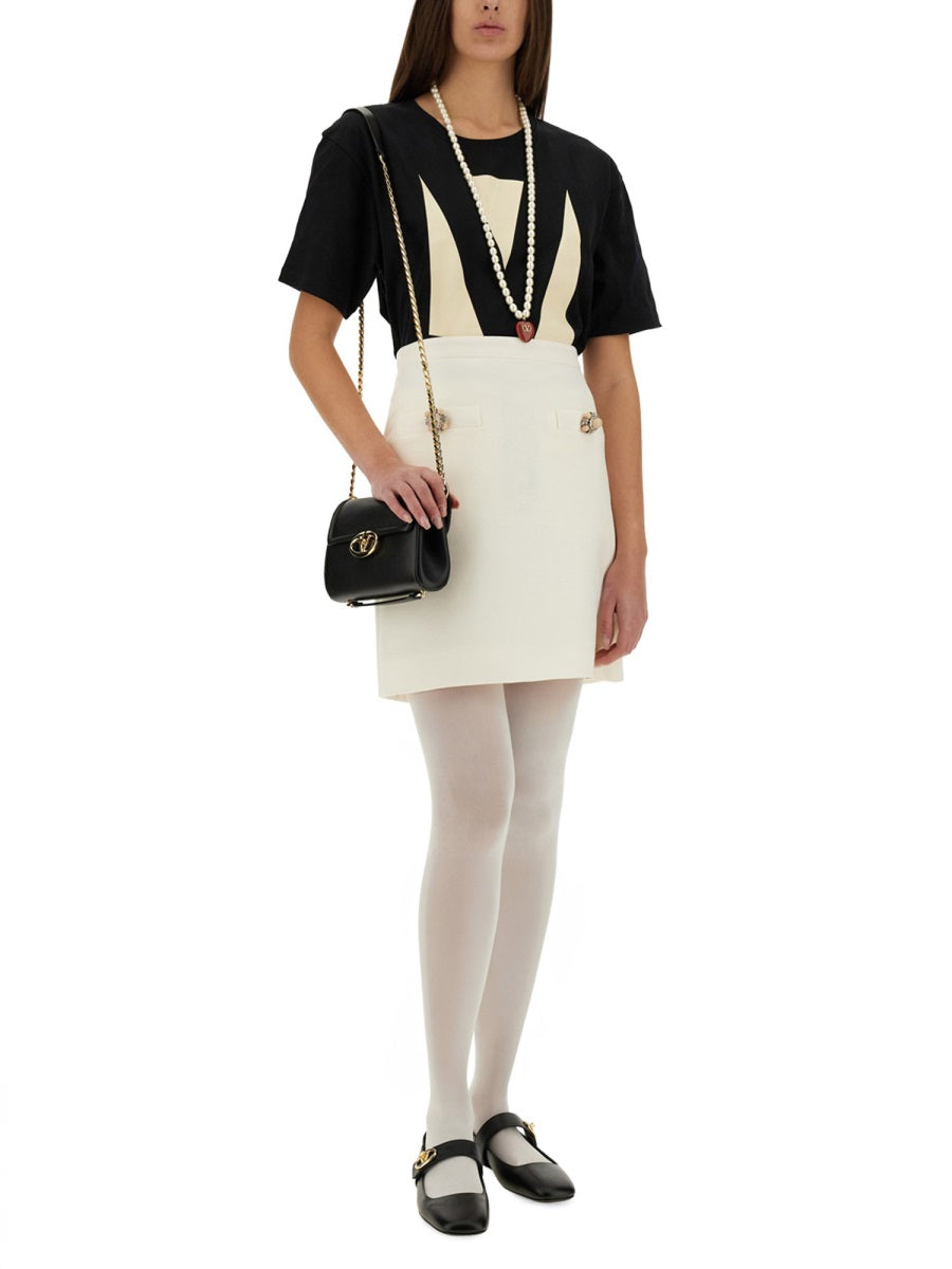 Valentino Women "Chez Valentino" Print T-Shirt