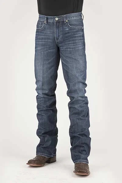 Stetson 1014 Rocker Fit (Dark Wash) - Men's Jeans Denim Dark Wash