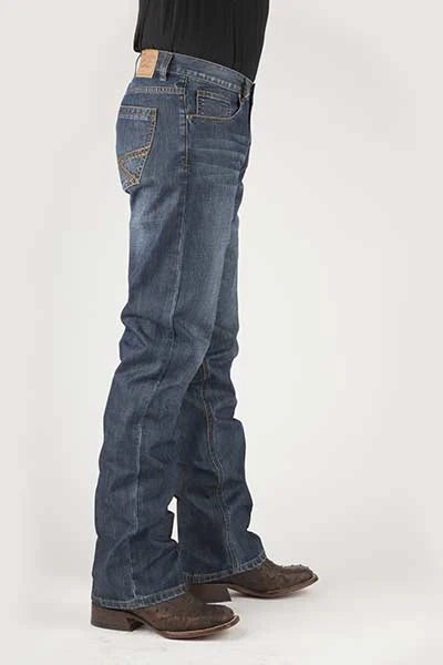 Stetson 1312 Modern Fit (Dark Wash) - Men's Jeans