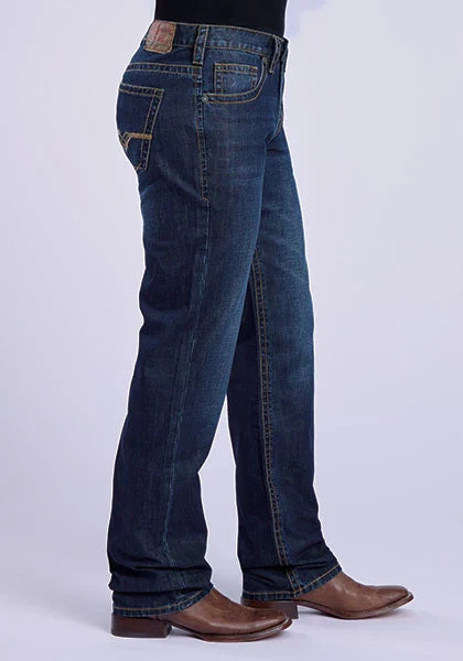 Stetson 1312 Modern Fit (Gold/Medium Wash) - Men's Jeans