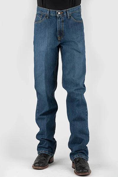 Stetson 1520 Straight Leg Fit (Dark Wash) - Men's Jeans Denim Dark Wash