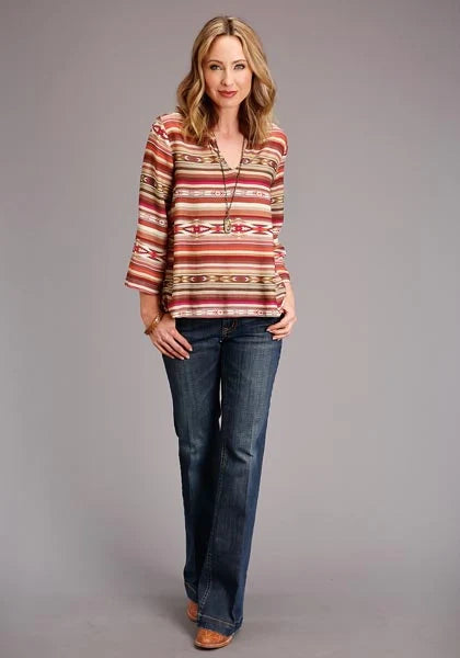 Stetson 01060 Sunset Serape (Multi) - Women's Blouse