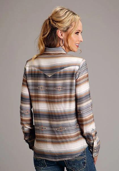 Stetson 1733 Desert Serape (Brown) - Women's Blouse