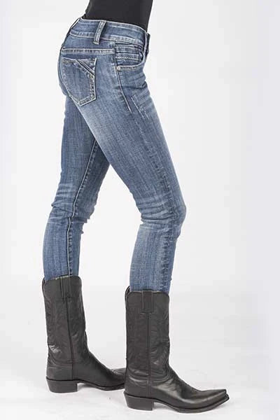 Stetson 503 Skinny Fit (Light Wash) - Women's Jeans