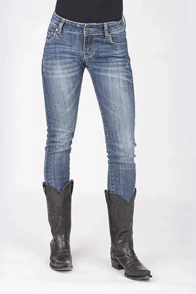 Stetson 503 Skinny Fit (Light Wash) - Women's Jeans Denim Light Wash