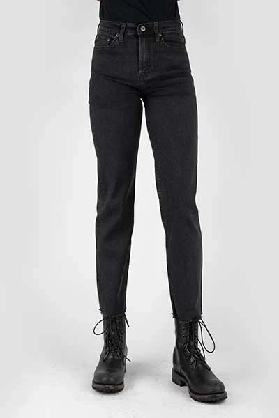 Stetson 915 High Rise Straight Crop (Black) - Women's Jeans Black R