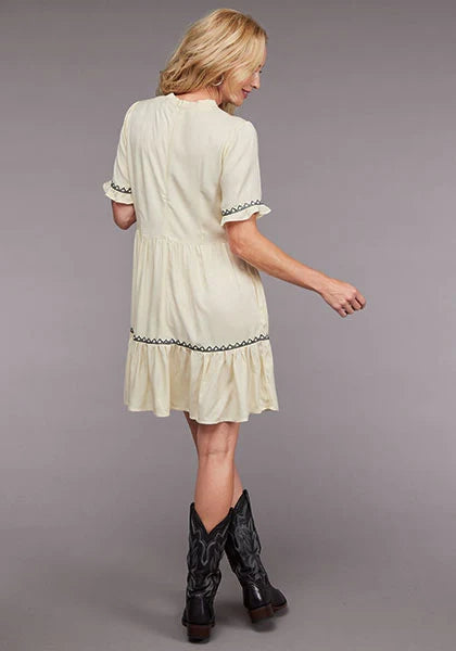 Stetson 2098 3/4 Sleeve (Cream) - Women's Dress