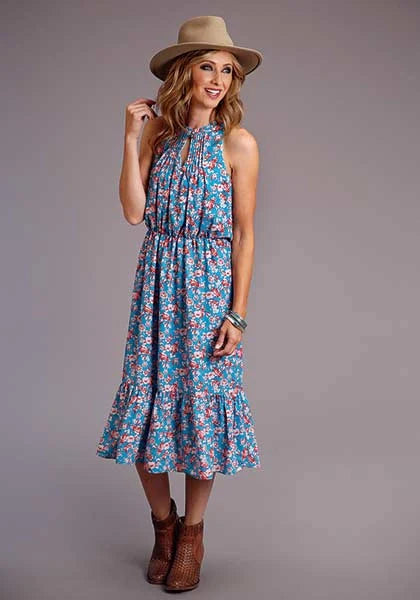 Stetson 0178 Candy Roses (Blue) - Women's Dress Blue