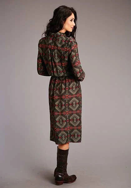 Stetson 00873 Blanket Print (Brown) - Women's Dress