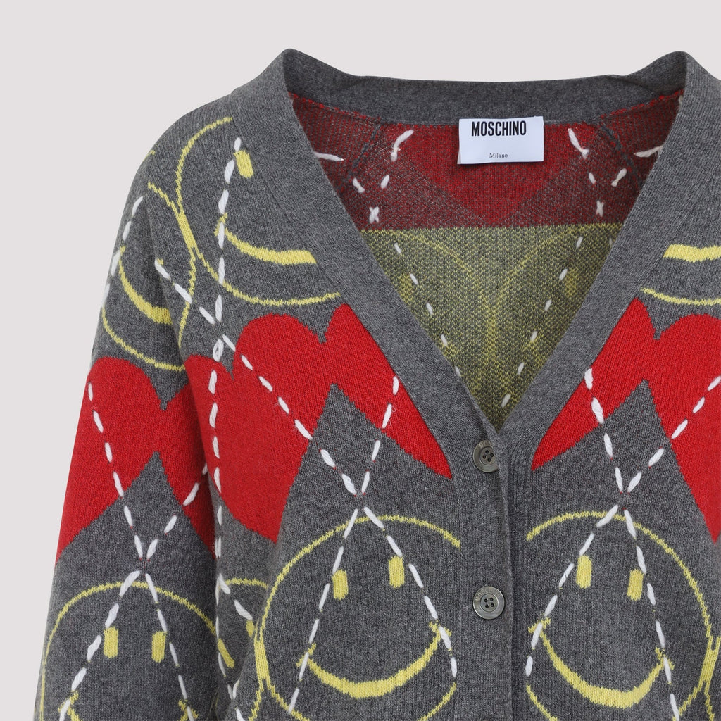 Moschino Smile Cardigan Women